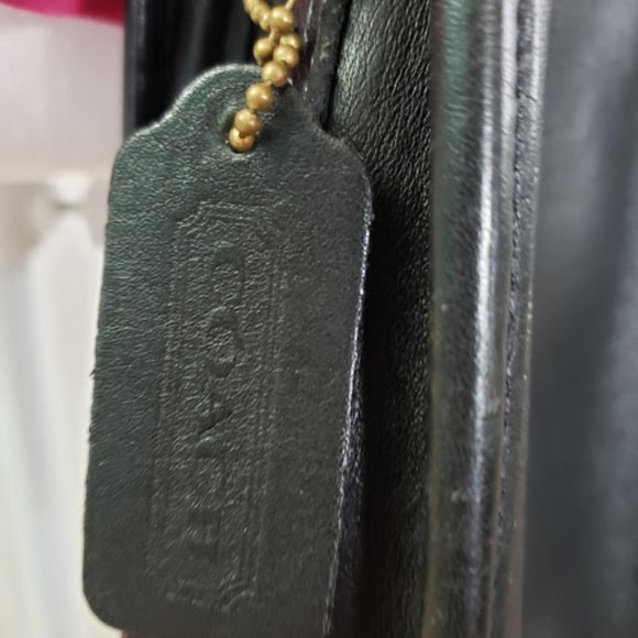 π host pickπ Vintage Coach Scooter Bag Black - Picture 6 of 10